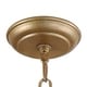 preview thumbnail 2 of 1, Uttermost Alenya Burnished Gold 6-light Chandelier