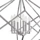 preview thumbnail 4 of 3, Uttermost Euclid Polished Nickel 6-light Pendant