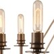 preview thumbnail 2 of 1, Uttermost Lyndhurst Light Oil Rubbed Bronze 9-light Chandelier