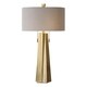 preview thumbnail 1 of 0, Uttermost Maris Plated Antiqued Brass 2-light Table Lamp