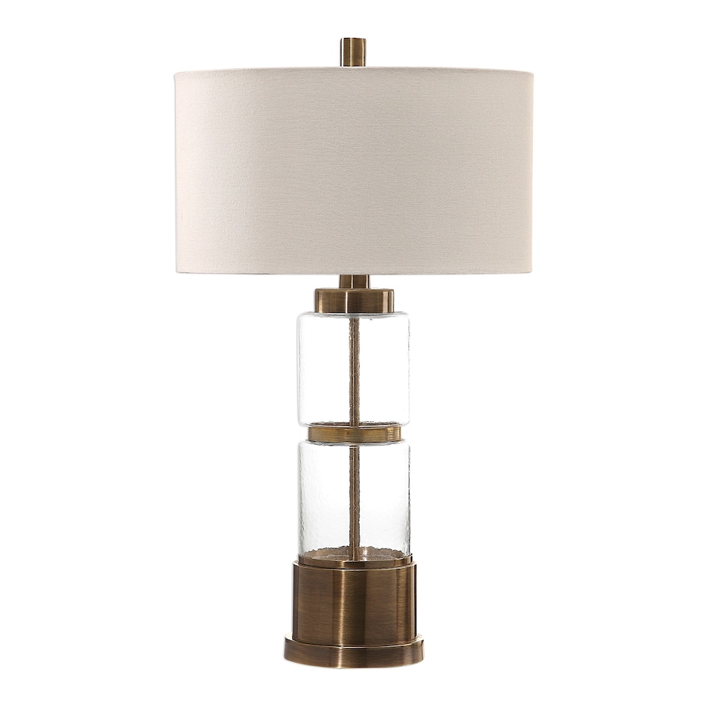 Uttermost Vaiga Antique Brass Plated 1-light Table Lamp