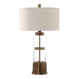 Uttermost Vaiga Antique Brass Plated 1-light Table Lamp