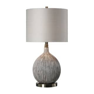 Uttermost Hedera Old Ivory 1-light Table Lamp