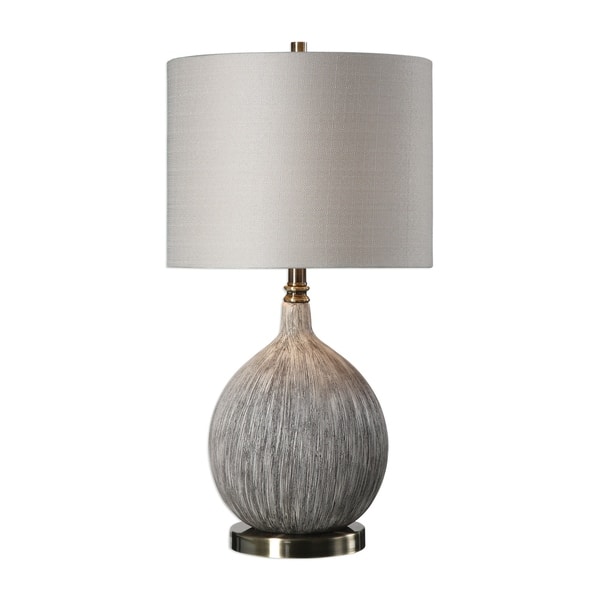 slide 2 of 3, Uttermost Hedera Old Ivory 1-light Table Lamp