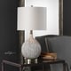 preview thumbnail 3 of 1, Uttermost Hedera Old Ivory 1-light Table Lamp
