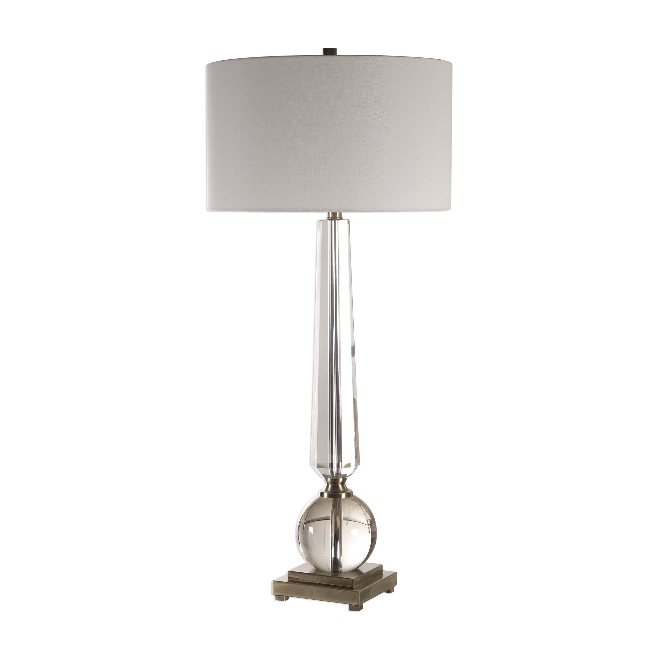 Uttermost Crista Clear Table Lamp