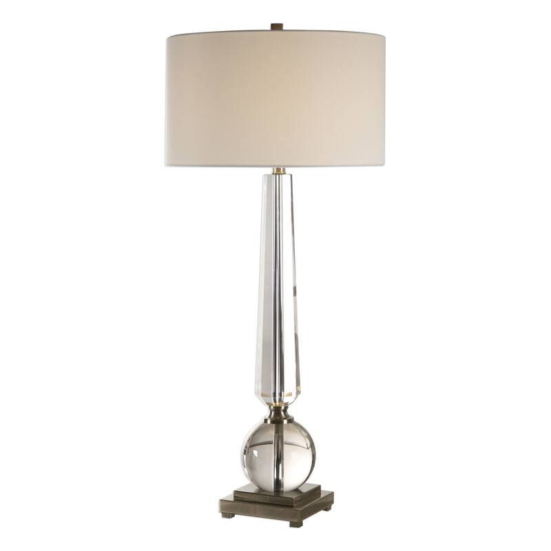 Uttermost Crista Clear 1-light Table Lamp