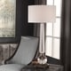 preview thumbnail 4 of 4, Uttermost Crista Clear 1-light Table Lamp