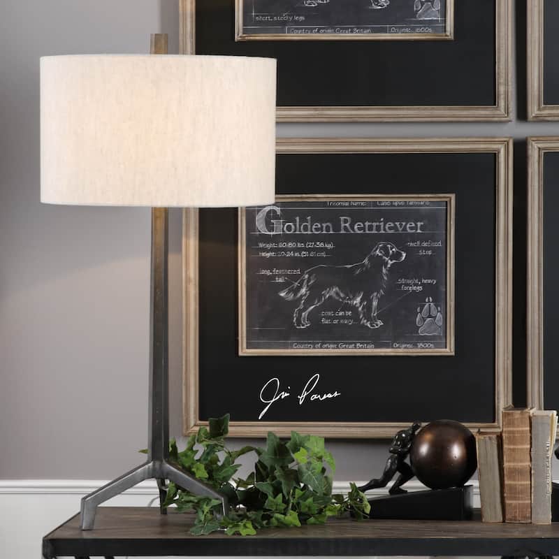 Uttermost Ivor Subtle Textured Surface 1-light Table Lamp