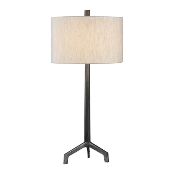 slide 2 of 2, Uttermost Ivor Subtle Textured Surface 1-light Table Lamp