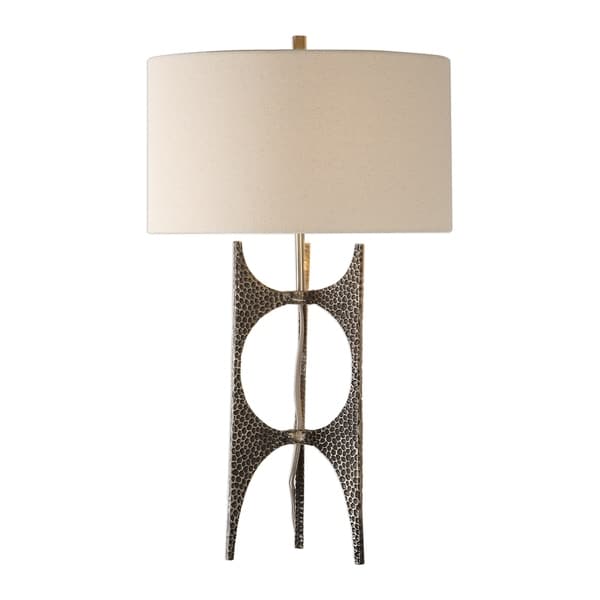 Uttermost Goldia Antique Golden Bronze 1 Light Table Uttermost Goldia Antique Golden Bronze 1 Light Table