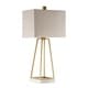 preview thumbnail 1 of 2, Uttermost Mackean Plated Metallic Gold 1-light Table Lamp