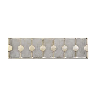 Uttermost Rene Silver Leaf 4-light Vanity