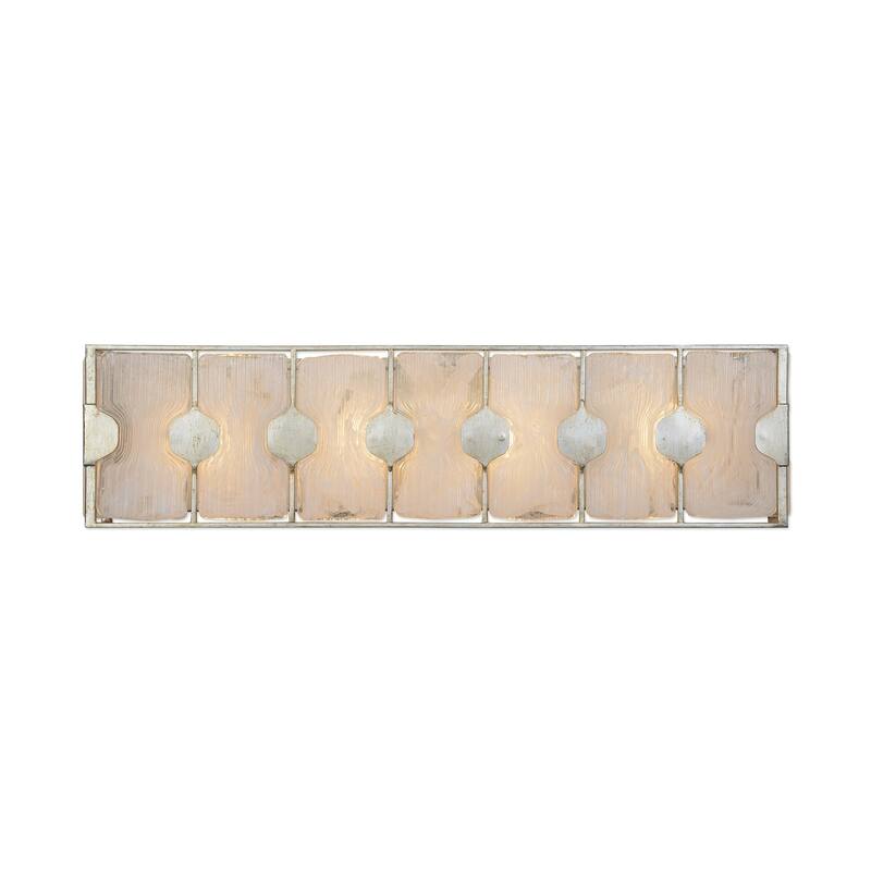 Uttermost Rene Silver Leaf 4-light Vanity