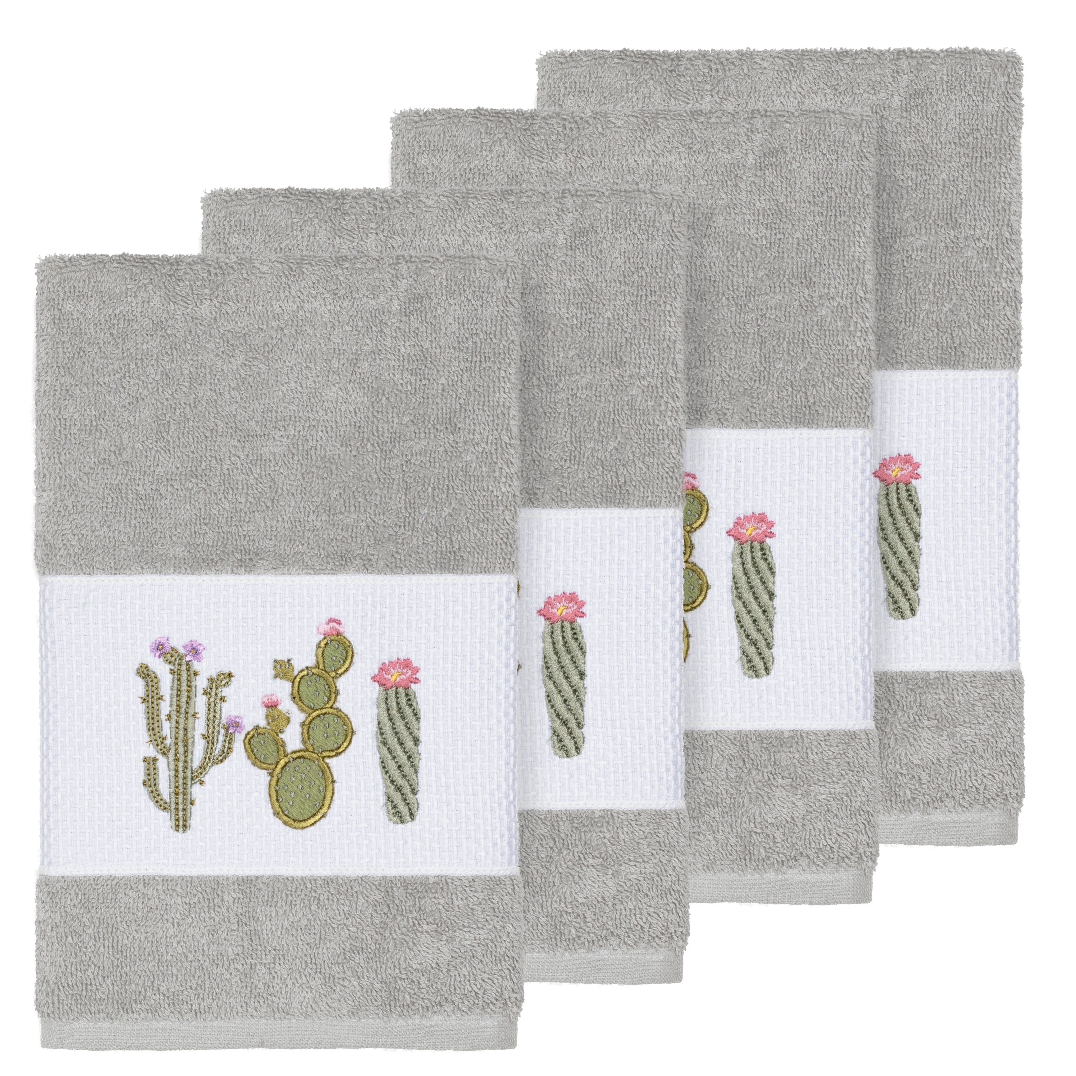 Brampton Turkish Cotton Large Hand Towels - 4 Pieces - 20x32