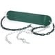 preview thumbnail 5 of 5, Heavy Duty Flexible Green Belt Swing with Coated Metal Chain