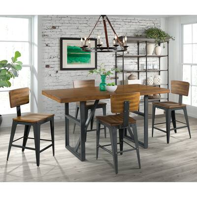 Picket House Furnishings Beckett 5PC Counter Height Dining Set-Table & Four Chairs