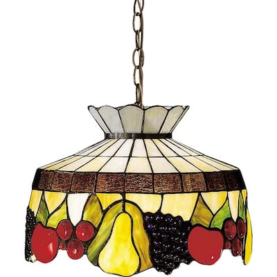 16 Inch Wide fruit Pendant