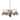 30 Inch Wide wisteria 6 lt Chandelier