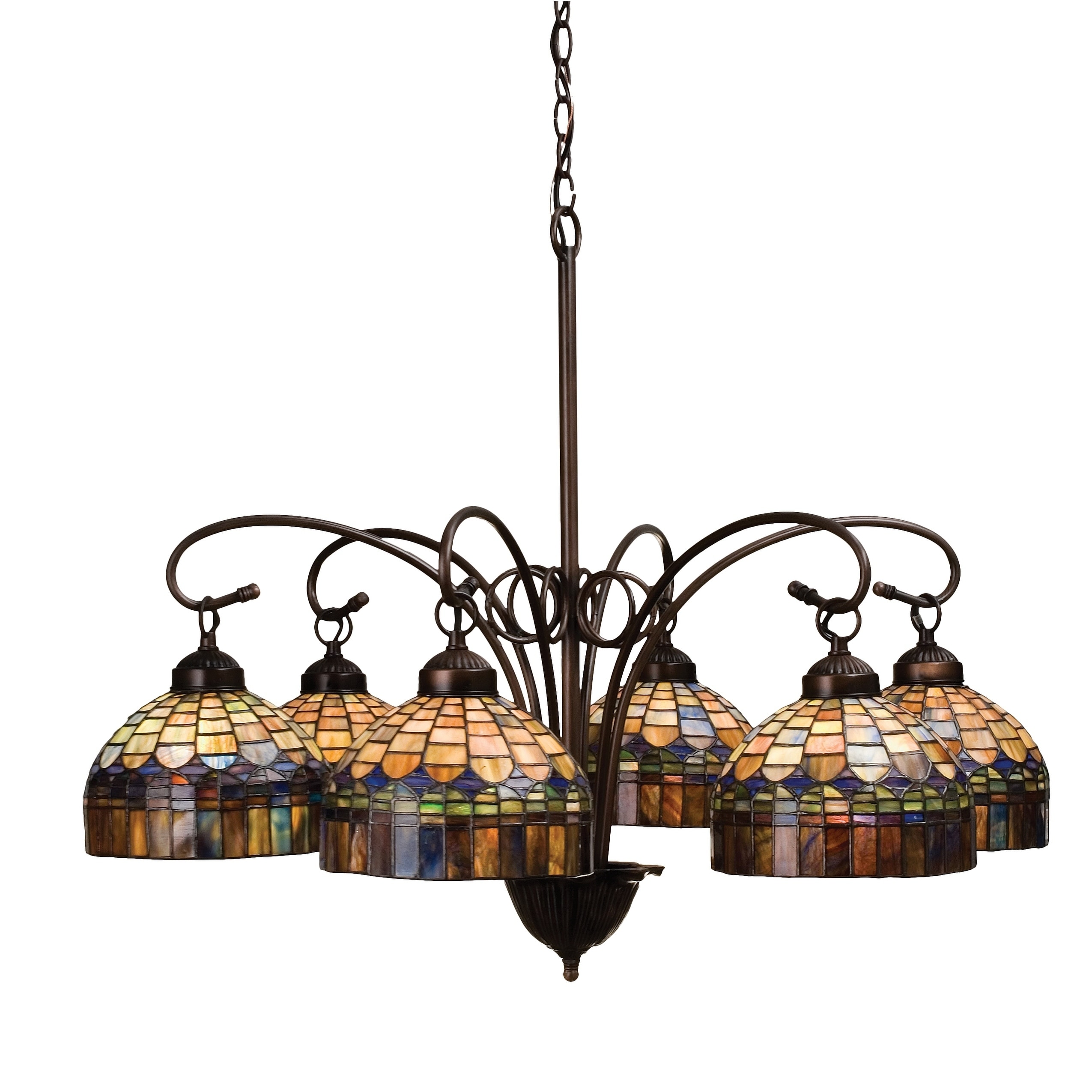 31 Inch Wide tiffany candice 6 lt Chandelier - Chandeliers For Bedrooms by Overstock.com