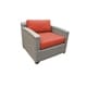 preview thumbnail 9 of 10, Florence Club Chair Orange