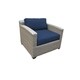 preview thumbnail 8 of 10, Florence Club Chair Navy Blue