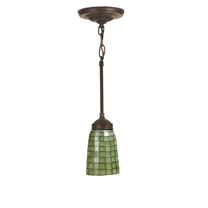 5 Inch Wide terra verde Mini Pendant