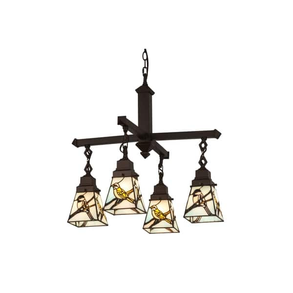 24 Inch Wide backyard friends 4 lt Chandelier - Bed Bath & Beyond ...