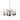 28 Inch Wide pine barons 6 lt Chandelier