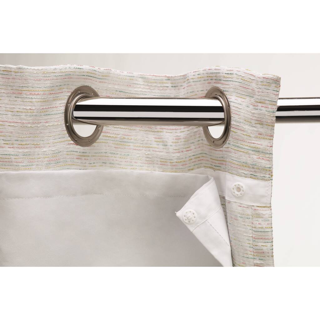 Sharper Image Blackout Snap-on Curtain Liner