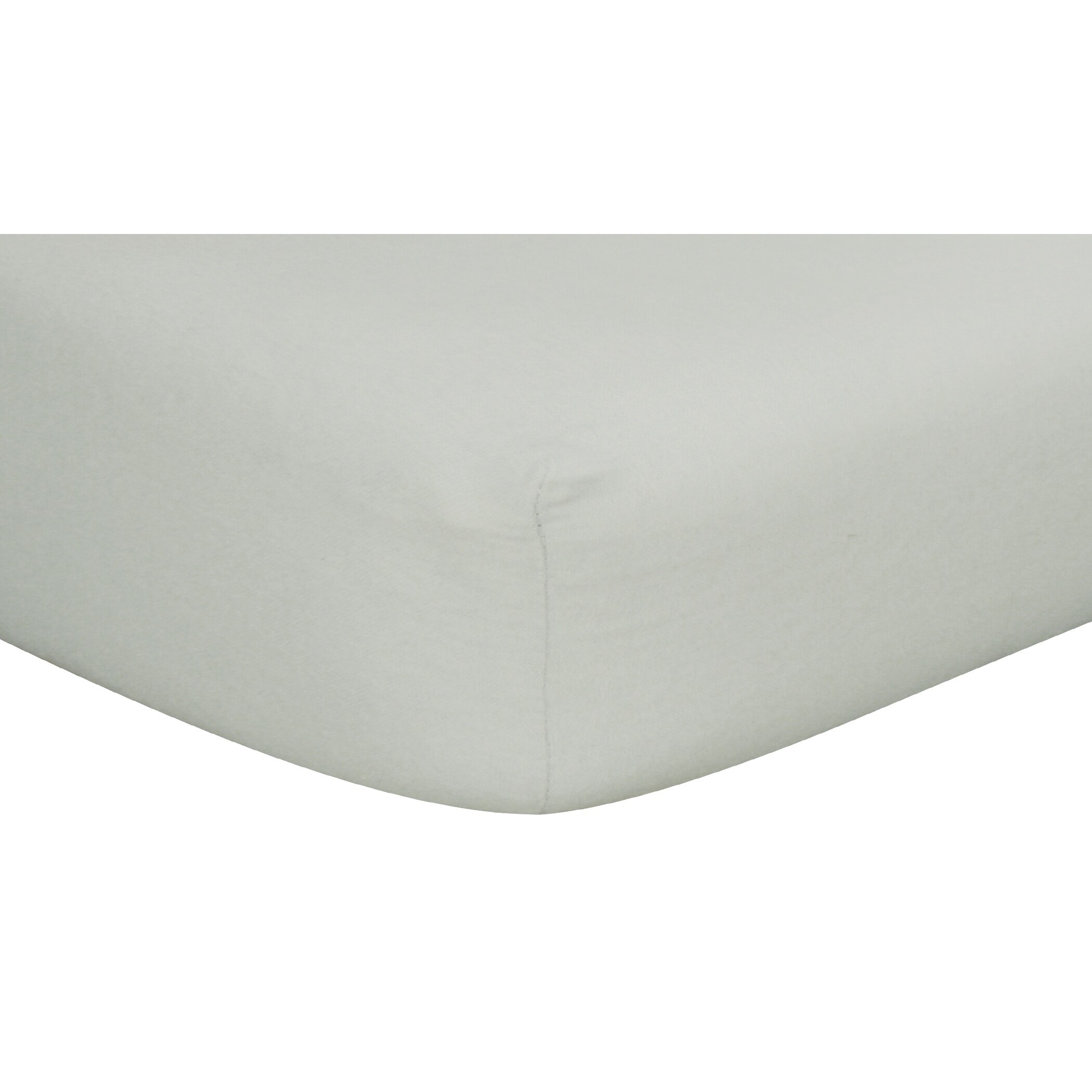 Trend Lab Birch Stripe Deluxe Flannel Fitted Crib Sheet