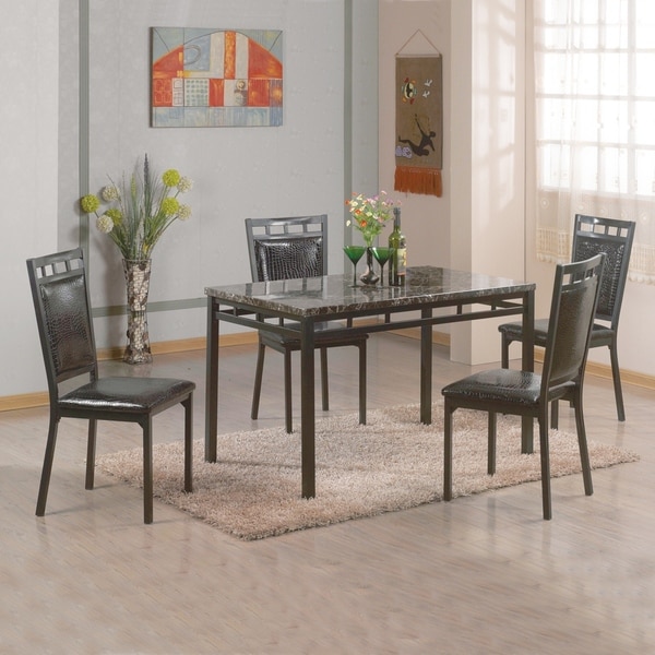 Dining table set 6 seater granite top 2025