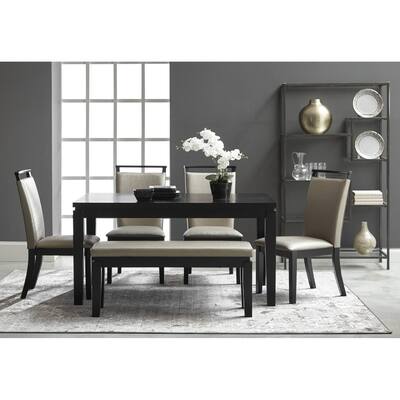 Wimbish 6-piece Dark Espresso Dining Set