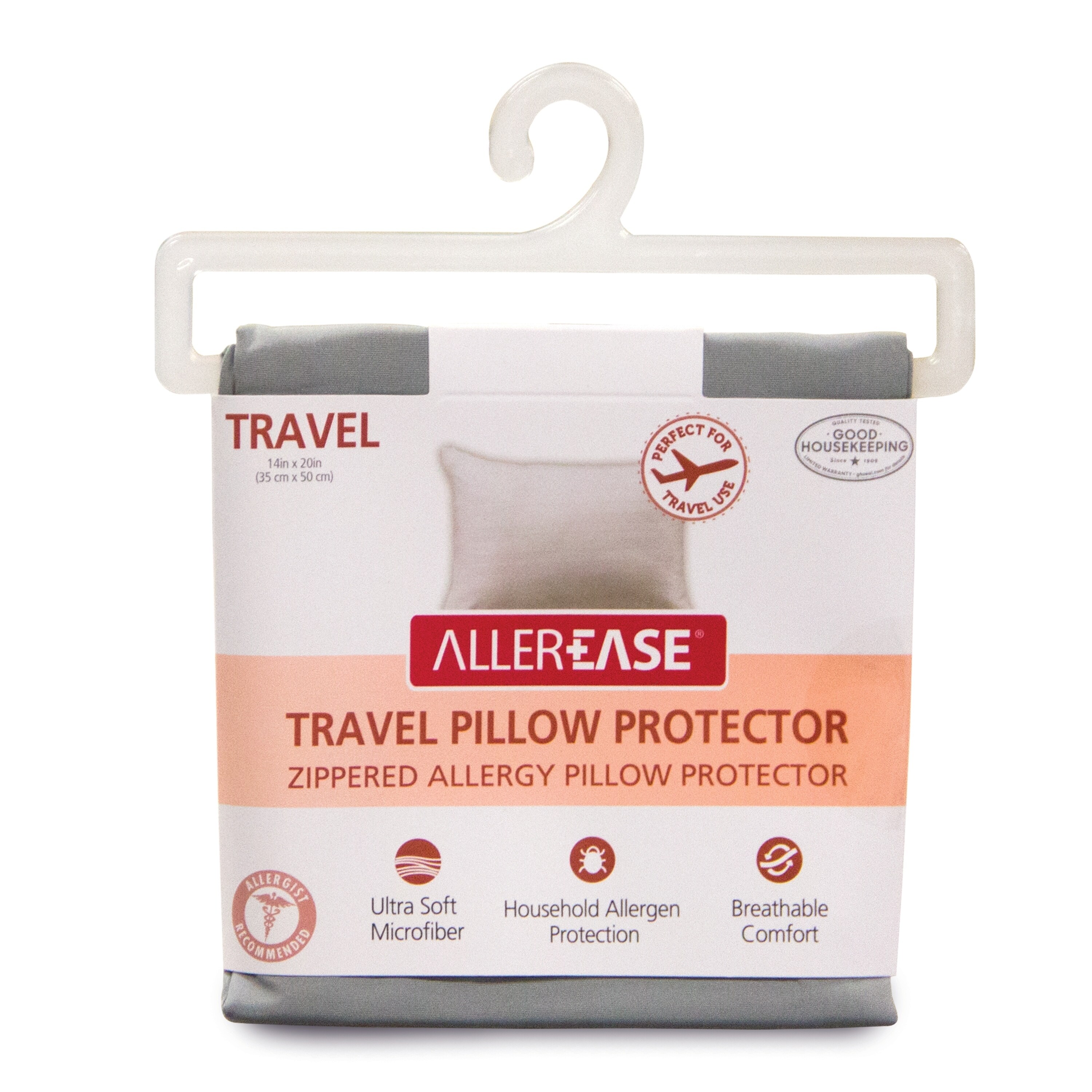 Shop Allerease Zippered Allergy Travel Pillow Protector Free