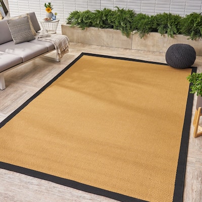 Troy Indoor/ Outdoor Border Area Rug by Christopher Knight Home