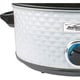 preview thumbnail 4 of 2, Brentwood Select 7 Quart Slow Cooker in White