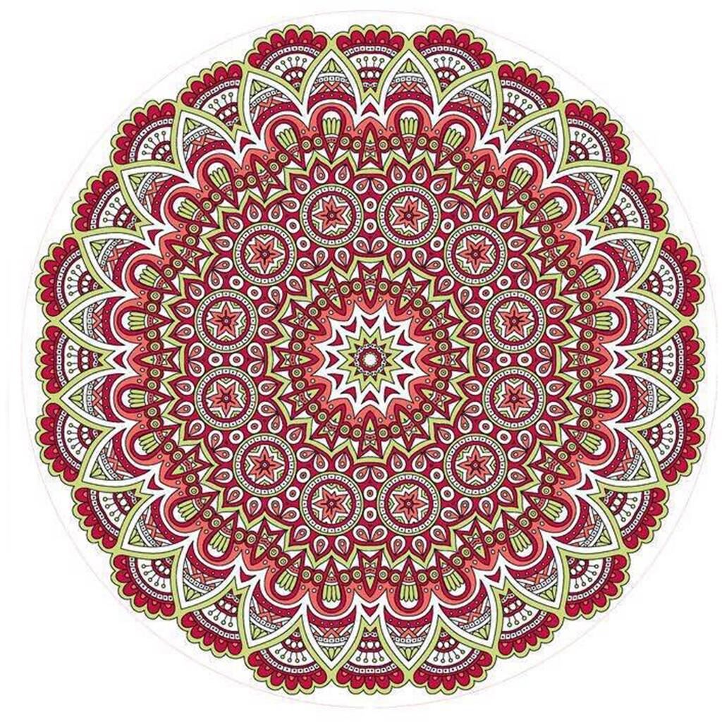 Round Beach Towel, Mandala Towel