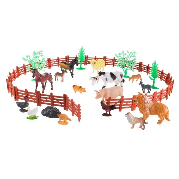 toy farm sets with animals