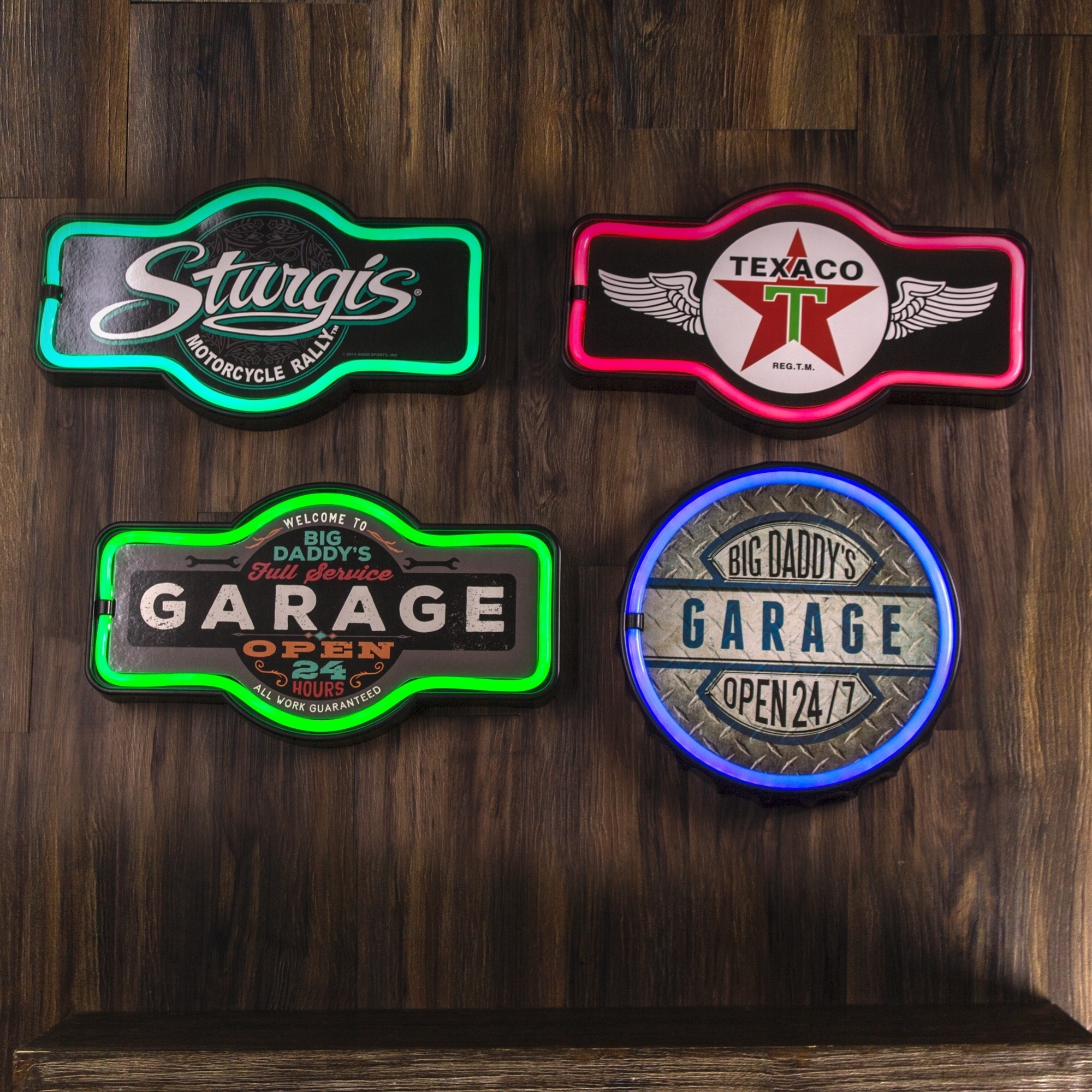 Edgelit,Bar,Mancave,Led,Remote Control,Light,Gift Clock Bar Sign 