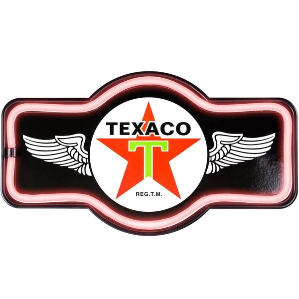 Shop American Art Decor Vintage Texaco Marquee Shaped Led Light Up