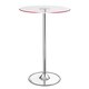 Contemporary Chrome LED Bar Table - Thumbnail 5