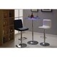 Contemporary Chrome LED Bar Table - Thumbnail 3