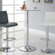 Contemporary Chrome LED Bar Table - Thumbnail 0