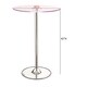 Contemporary Chrome LED Bar Table - Thumbnail 6