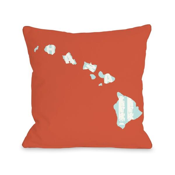 Hawaii State Type Pillow by OBC Bed Bath & Beyond 22158475