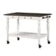 preview thumbnail 1 of 1, Jillian Farmhouse Two-Tone Kitchen Cart by Greyson Living