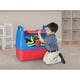 preview thumbnail 2 of 0, American Plastic Toys Kids Toy Storage Bin - Red