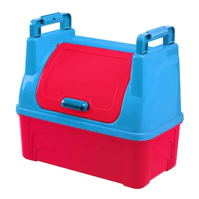 American Plastic Toys Kids Toy Storage Bin - Red