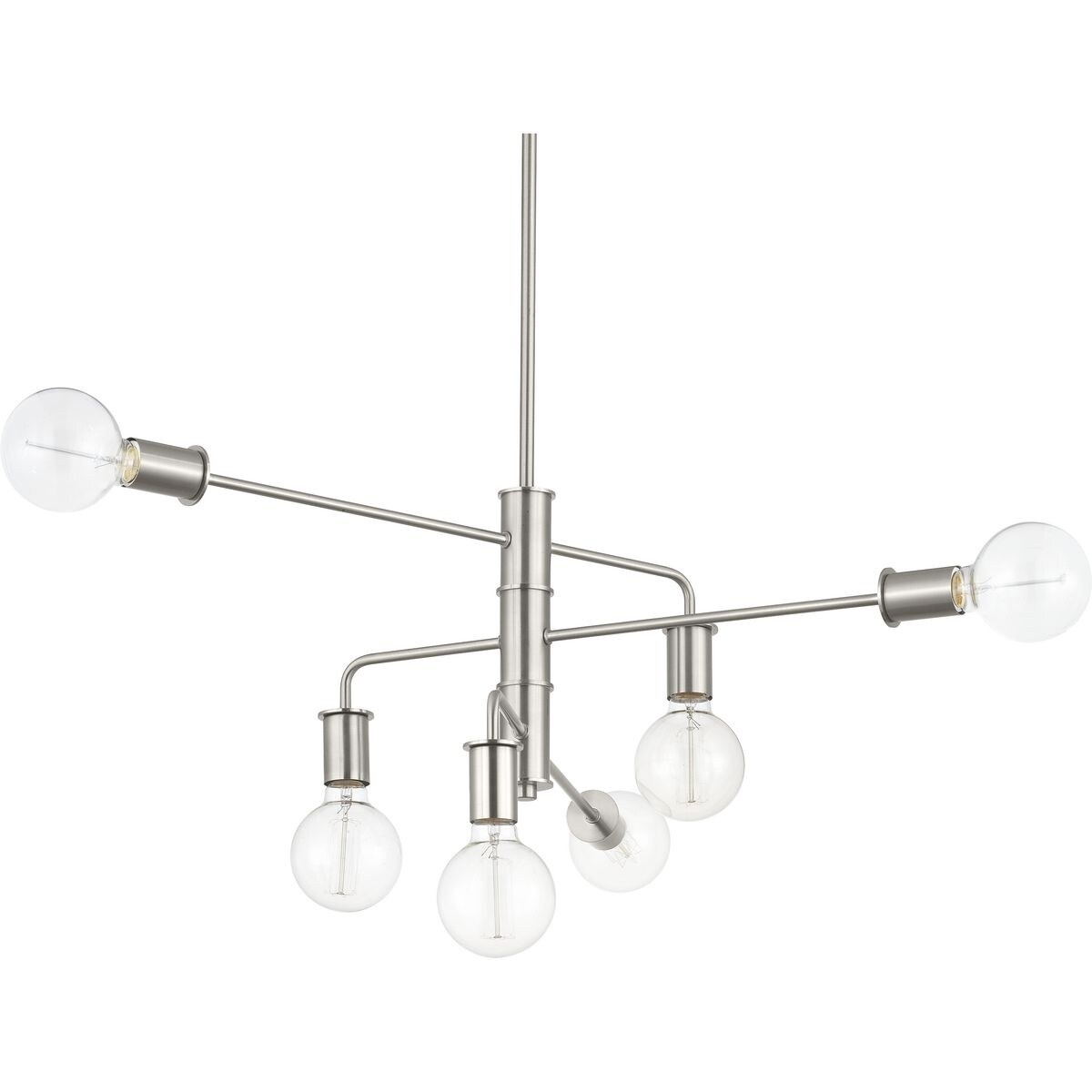 Calder Six-Light Chandelier - N/A - Chandeliers For Bedrooms by Overstock.com