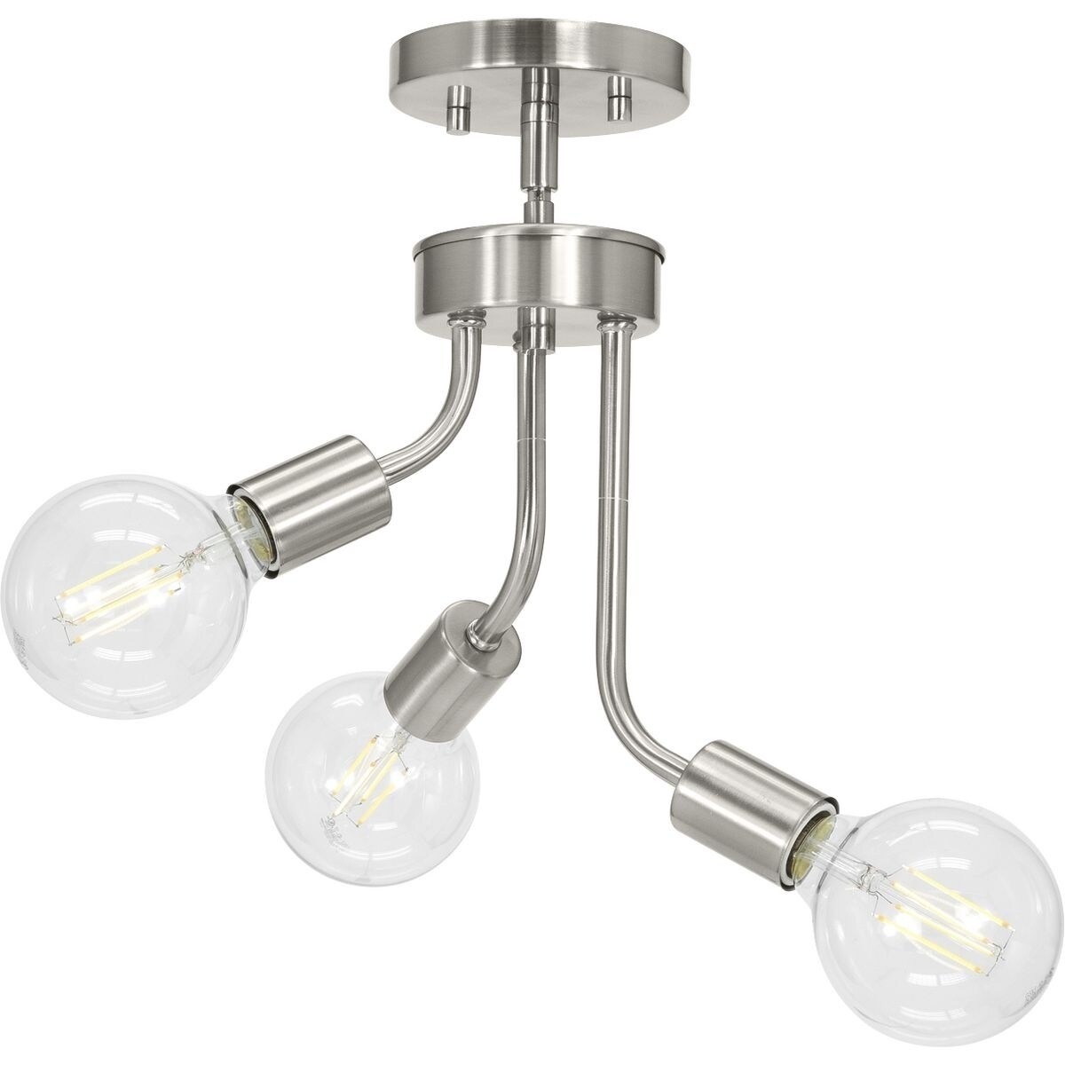 Zag Three-Light Chandelier - N/A - Chandeliers For Bedrooms by Overstock.com